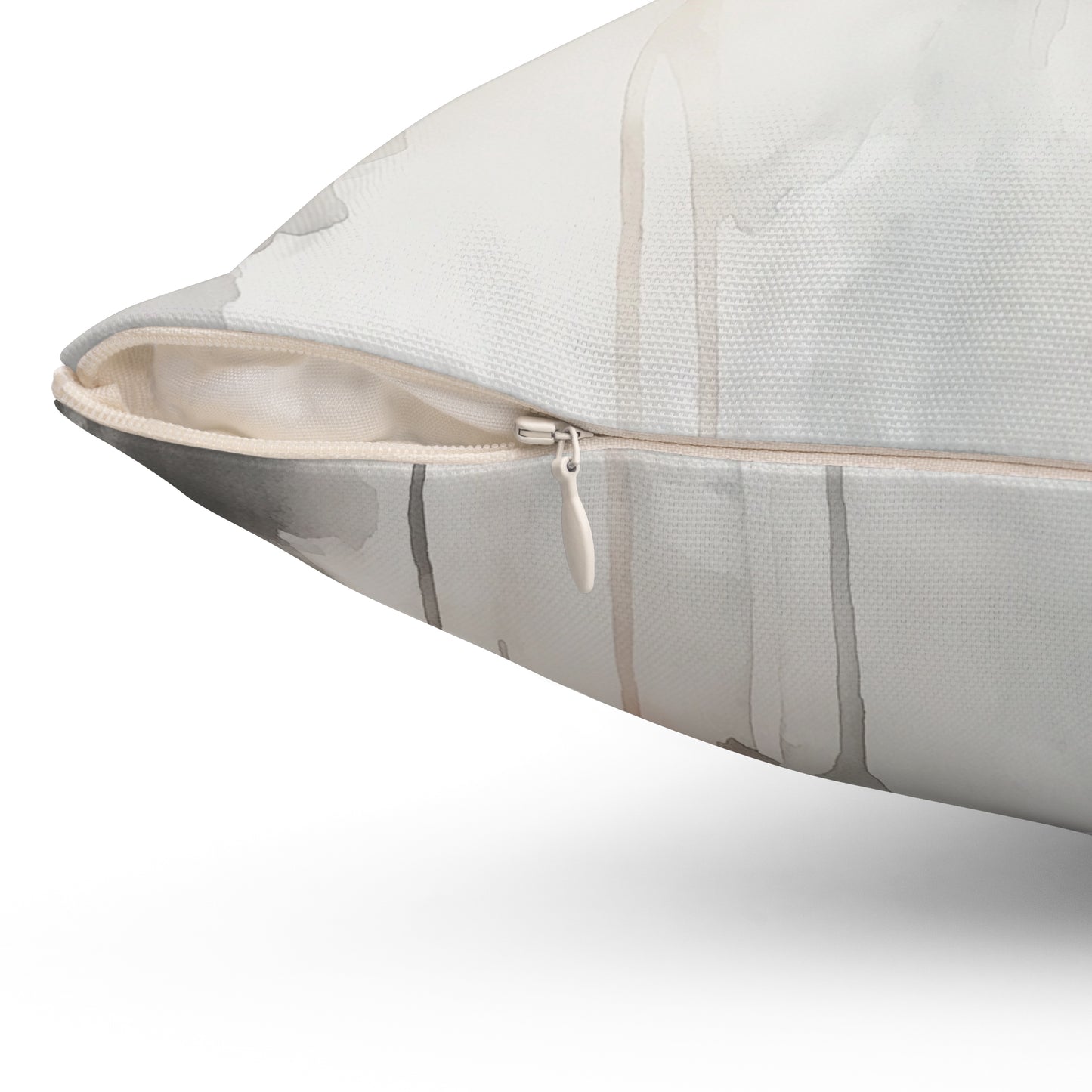 Artistic Abstract Throw Pillow – Soft Square Accent Cushion for Modern Home