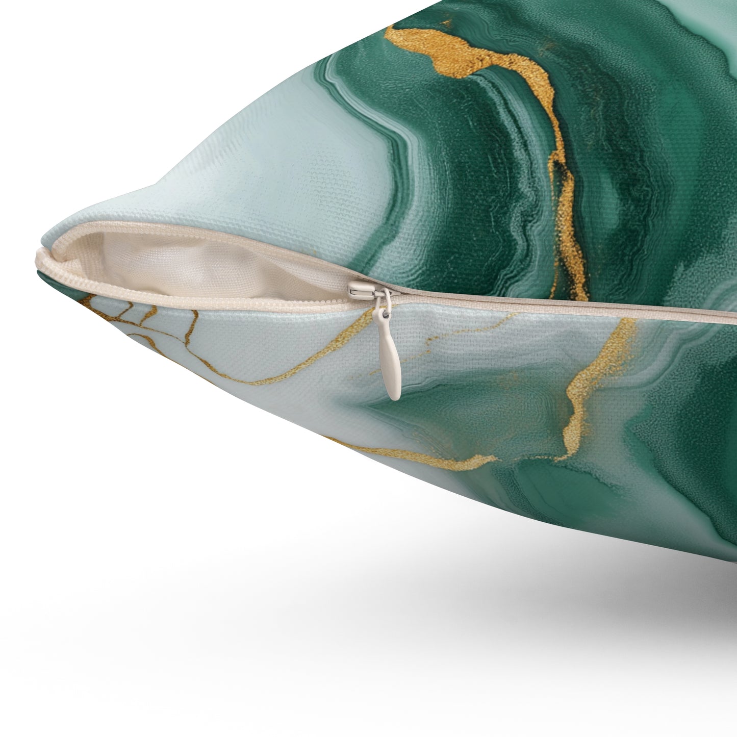 Marble Print Throw Pillow – Luxury Accented Cushion for Sofa or Bed