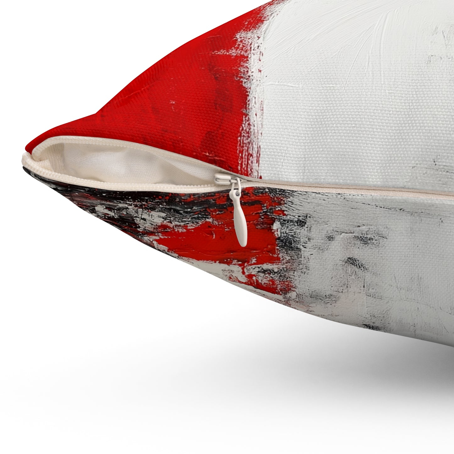 Bold Abstract Art Throw Pillow – Modern Accent Cushion for Living Room