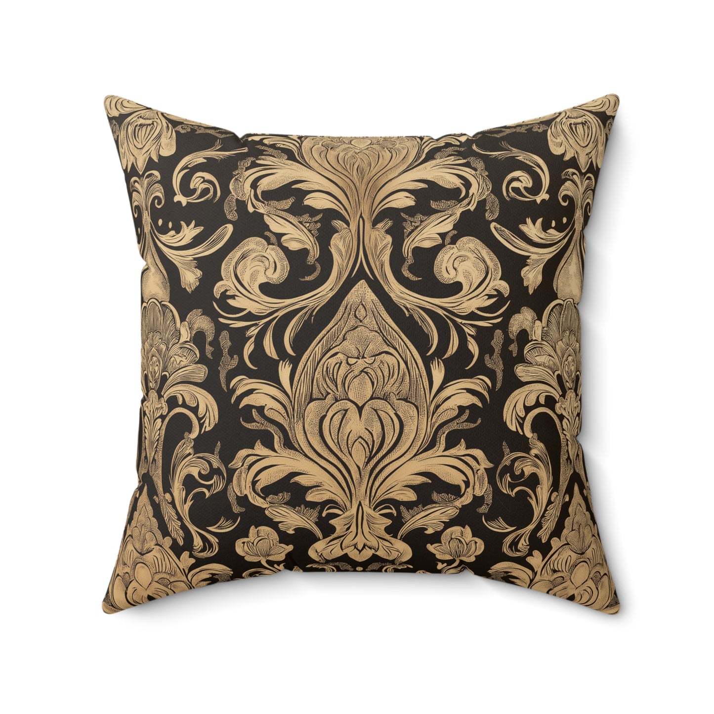 Vintage Floral Throw Pillow – Elegant Accent Cushion for Home