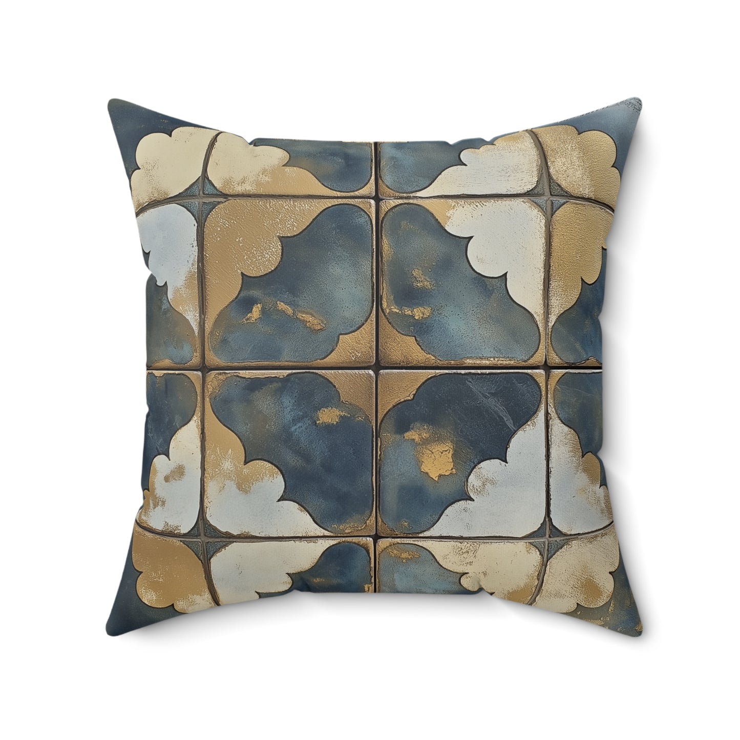 Boho Tribal Geometric Throw Pillow – Modern Accent Cushion
