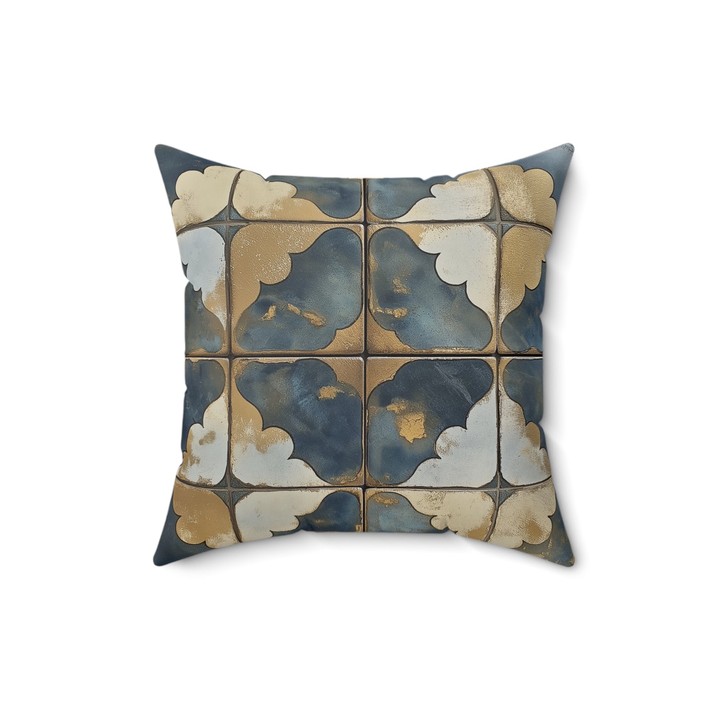 Boho Tribal Geometric Throw Pillow – Modern Accent Cushion