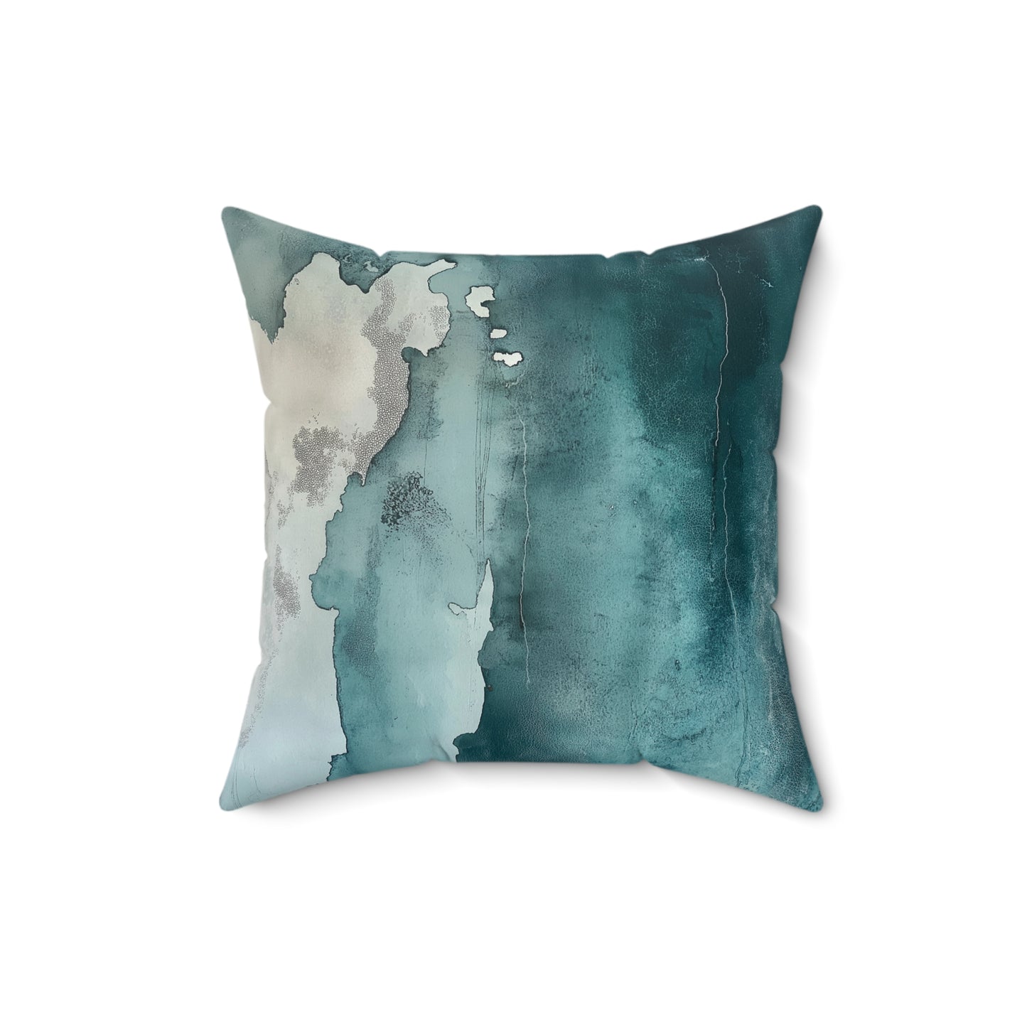 Ocean-Inspired Decorative Pillow, Boho Pillow, Home Décor Cushion, Beach House Accent, Modern Art Pillow, Gift for Her
