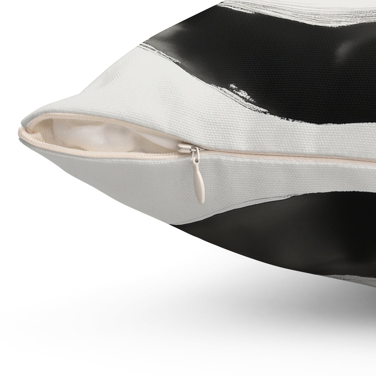 Abstract Botanical Throw Pillow – Modern Nature-Inspired Accent Cushion