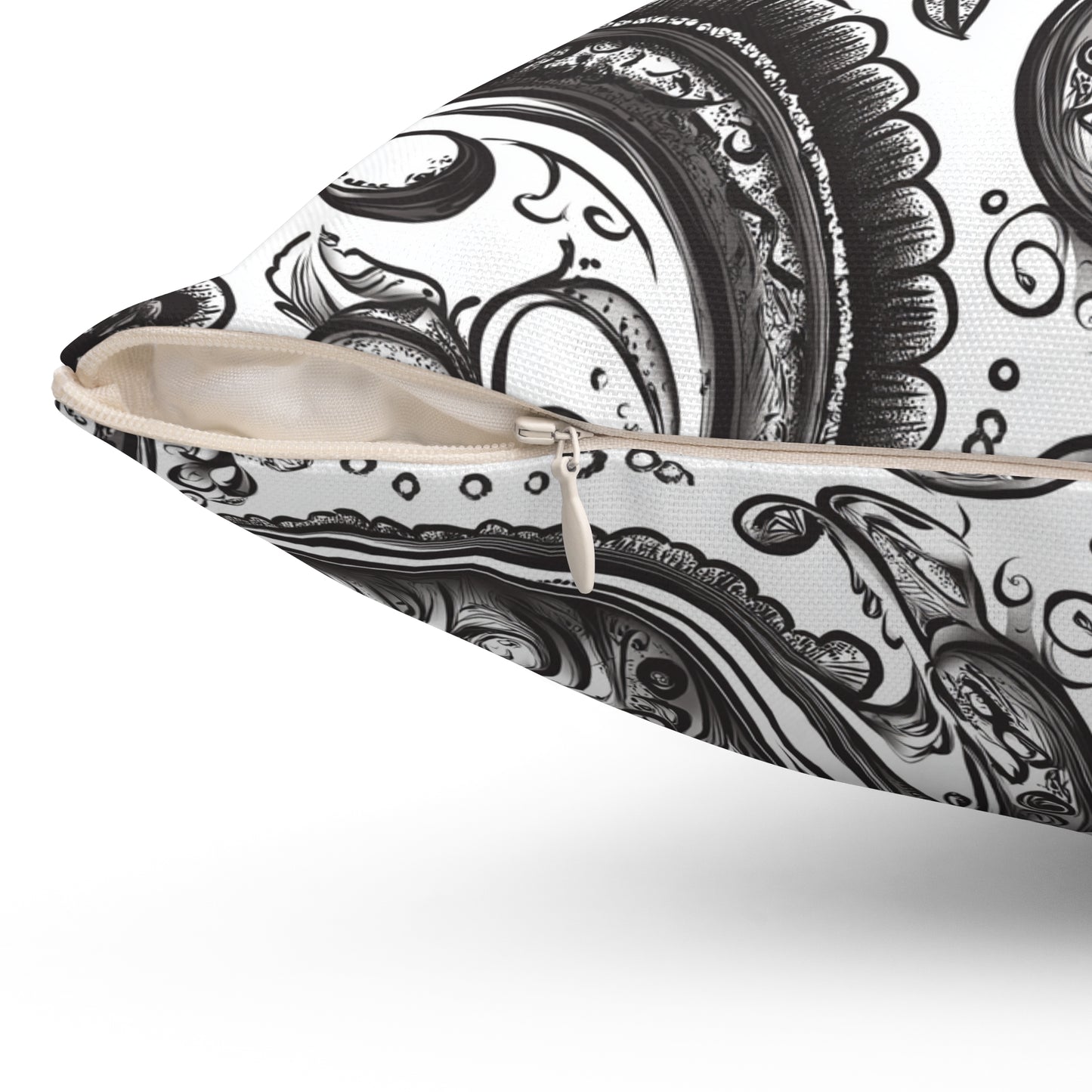 Elegant Paisley Print Throw Pillow – Chic Accent Cushion for Home