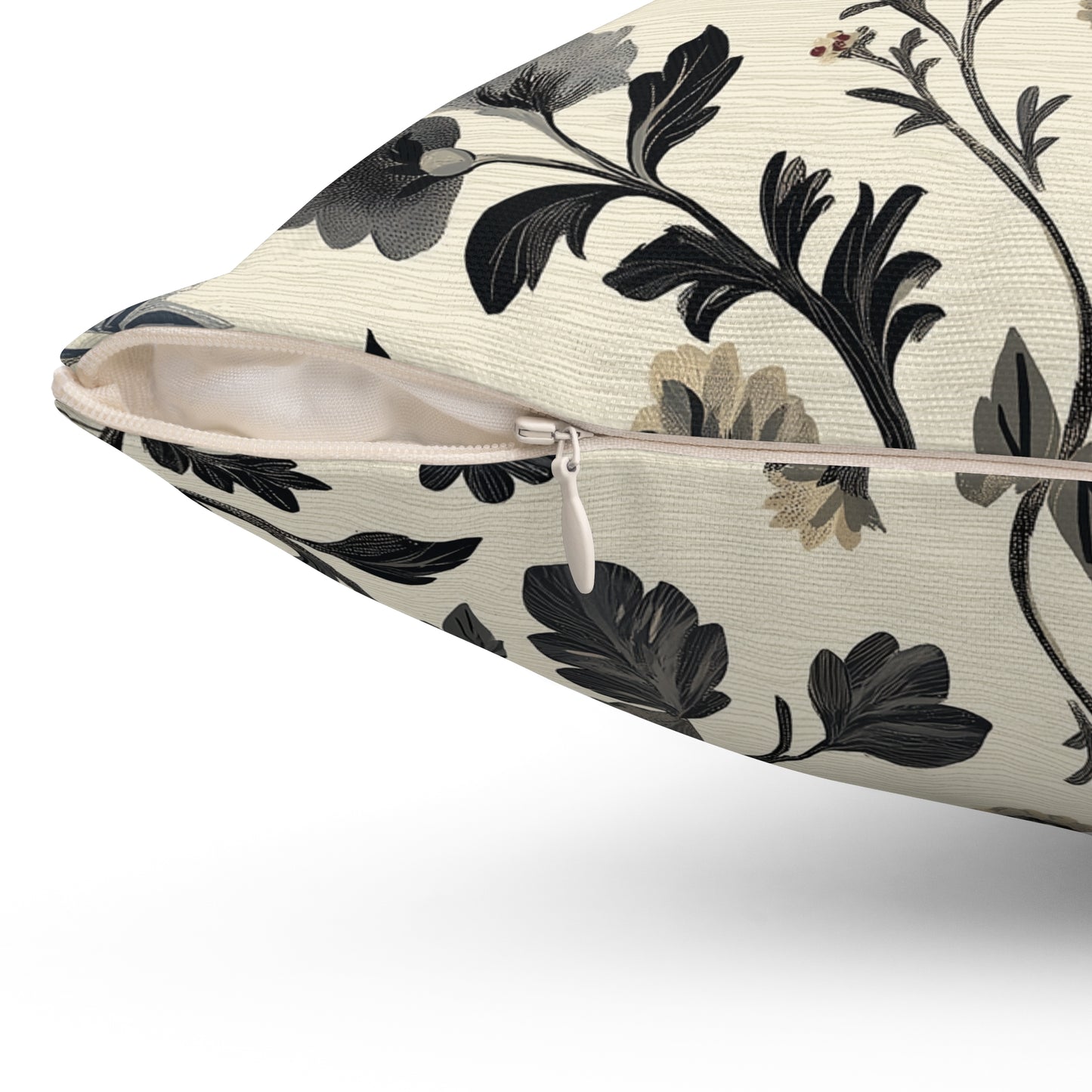 Floral Decorative Throw Pillow – Modern Nature-Inspired Accent Cushion