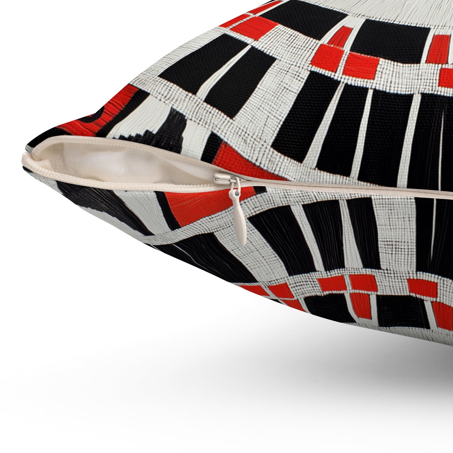 Vibrant Geometric Throw Pillow – Boho Accent Cushion for Living Room