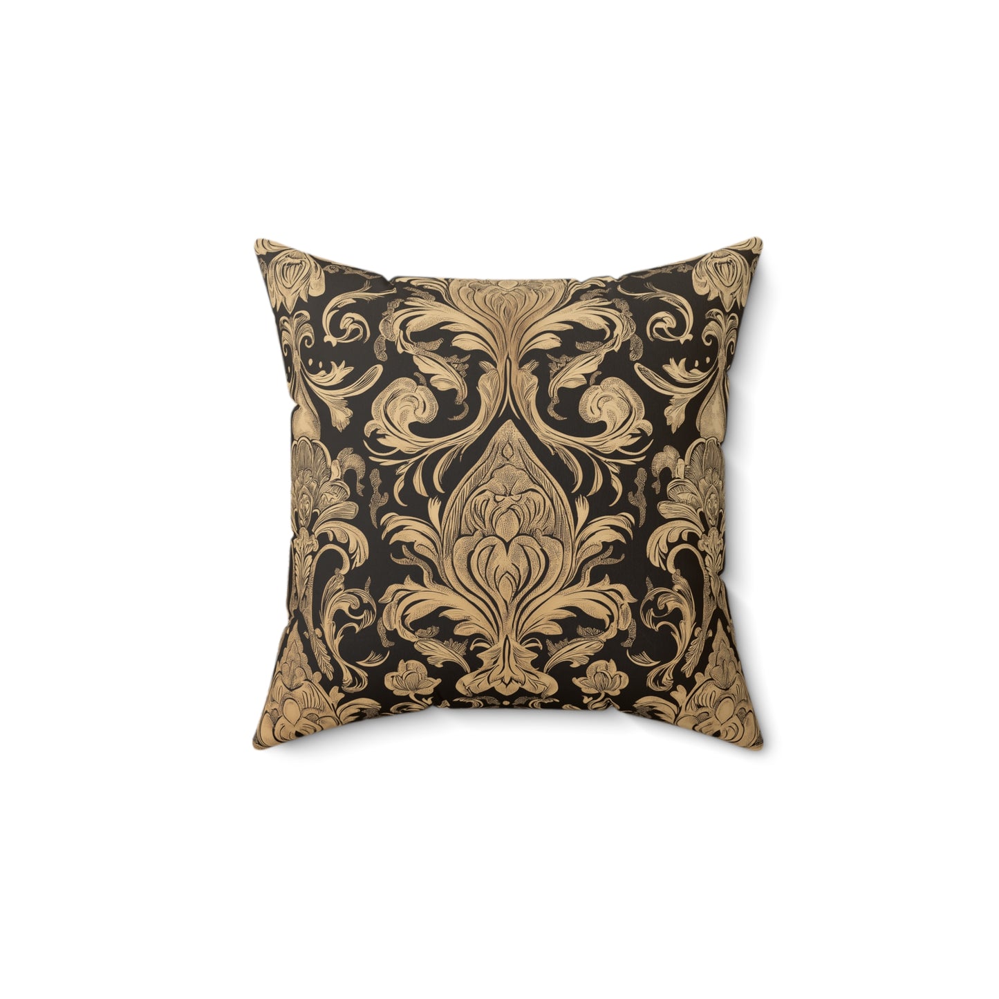 Vintage Floral Throw Pillow – Elegant Accent Cushion for Home