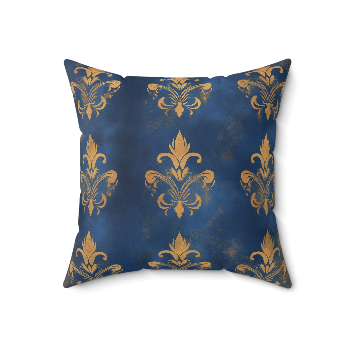 Elegant Fleur-de-Lis Decorative Throw Pillow – Chic Home Accent Cushion